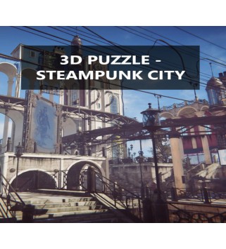 3D PUZZLE - Steampunk City Steam Key GLOBAL